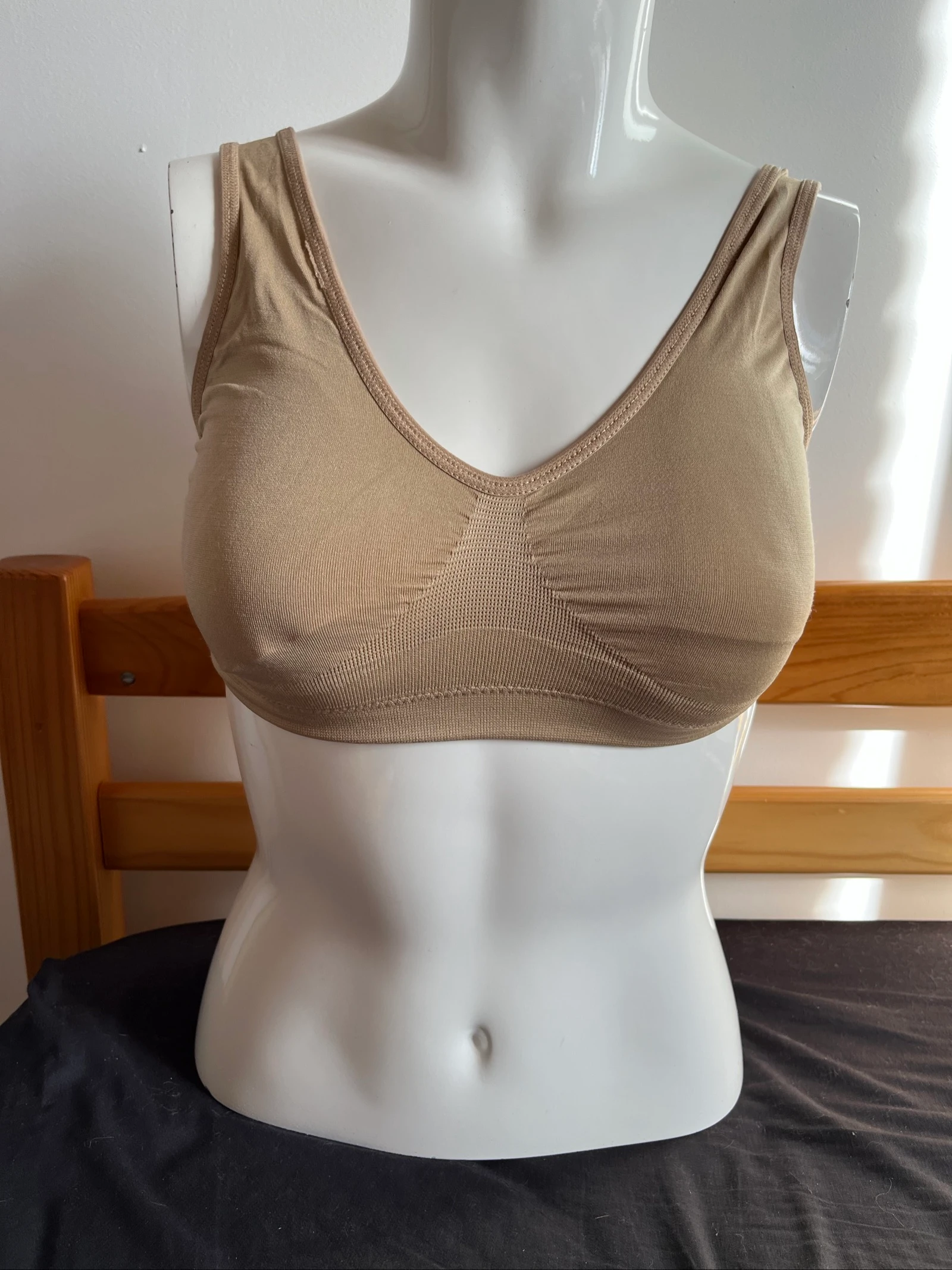 Brassière de sport femme chair taille s neuf 